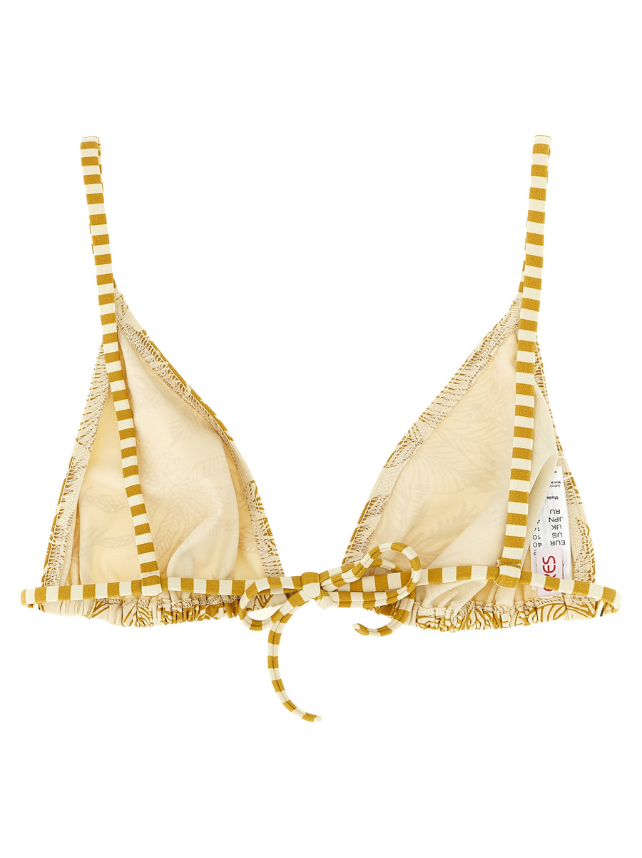 Eres Hamac Triangle Bikini Top Voyage Panama Peau Douce Adjustable Closure For Women Sun Lovers
