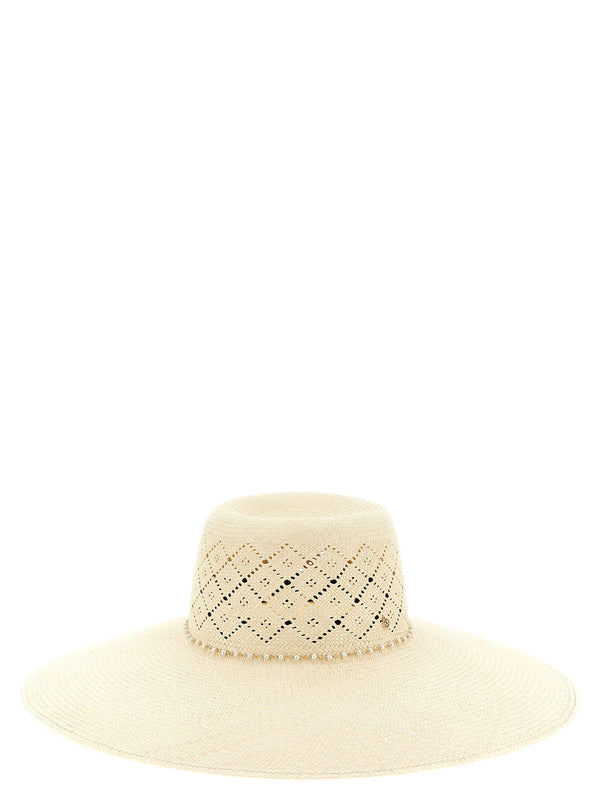 Maison Michel Blanche Hat