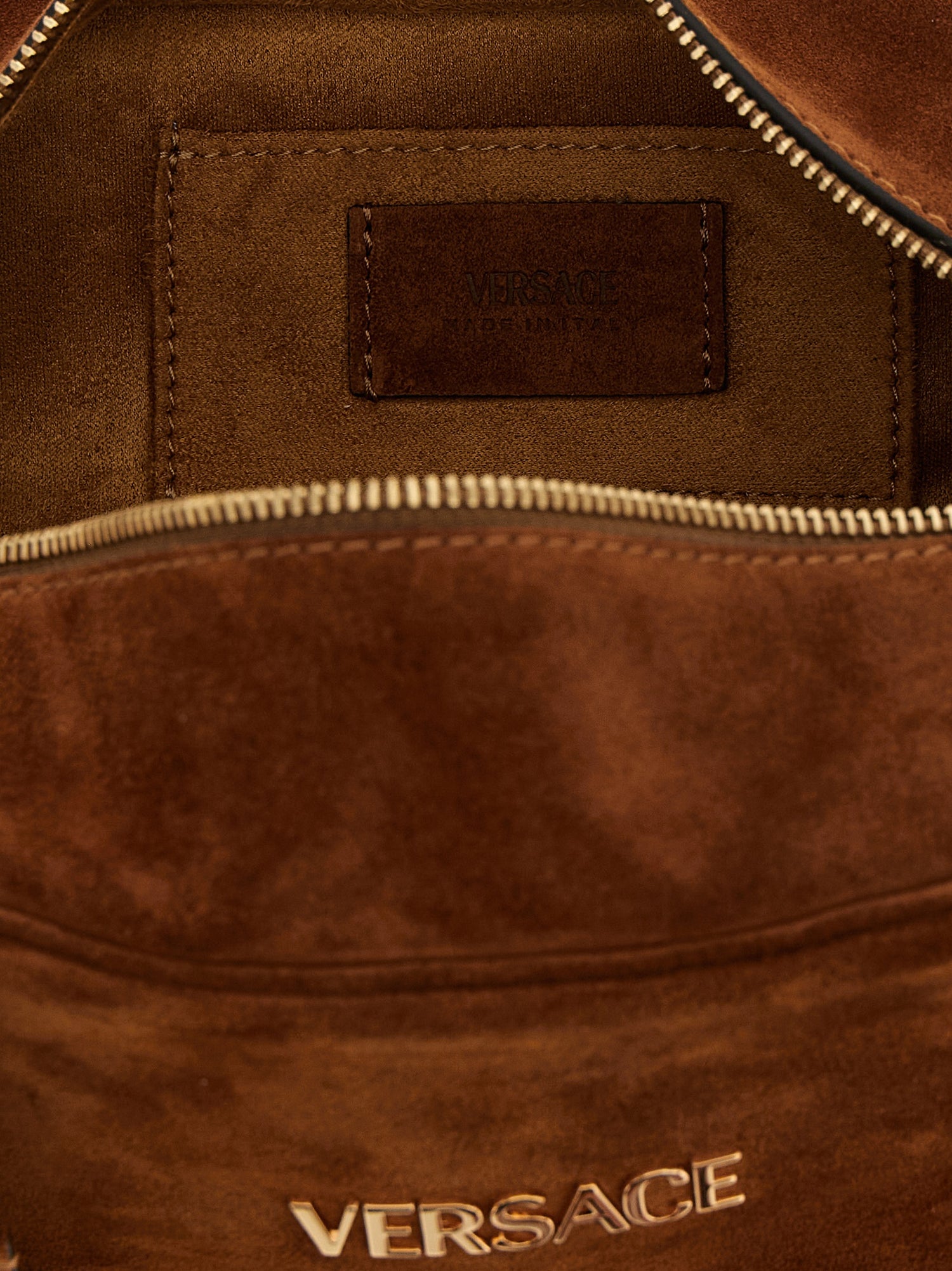 Versace Tag Shoulder Bag