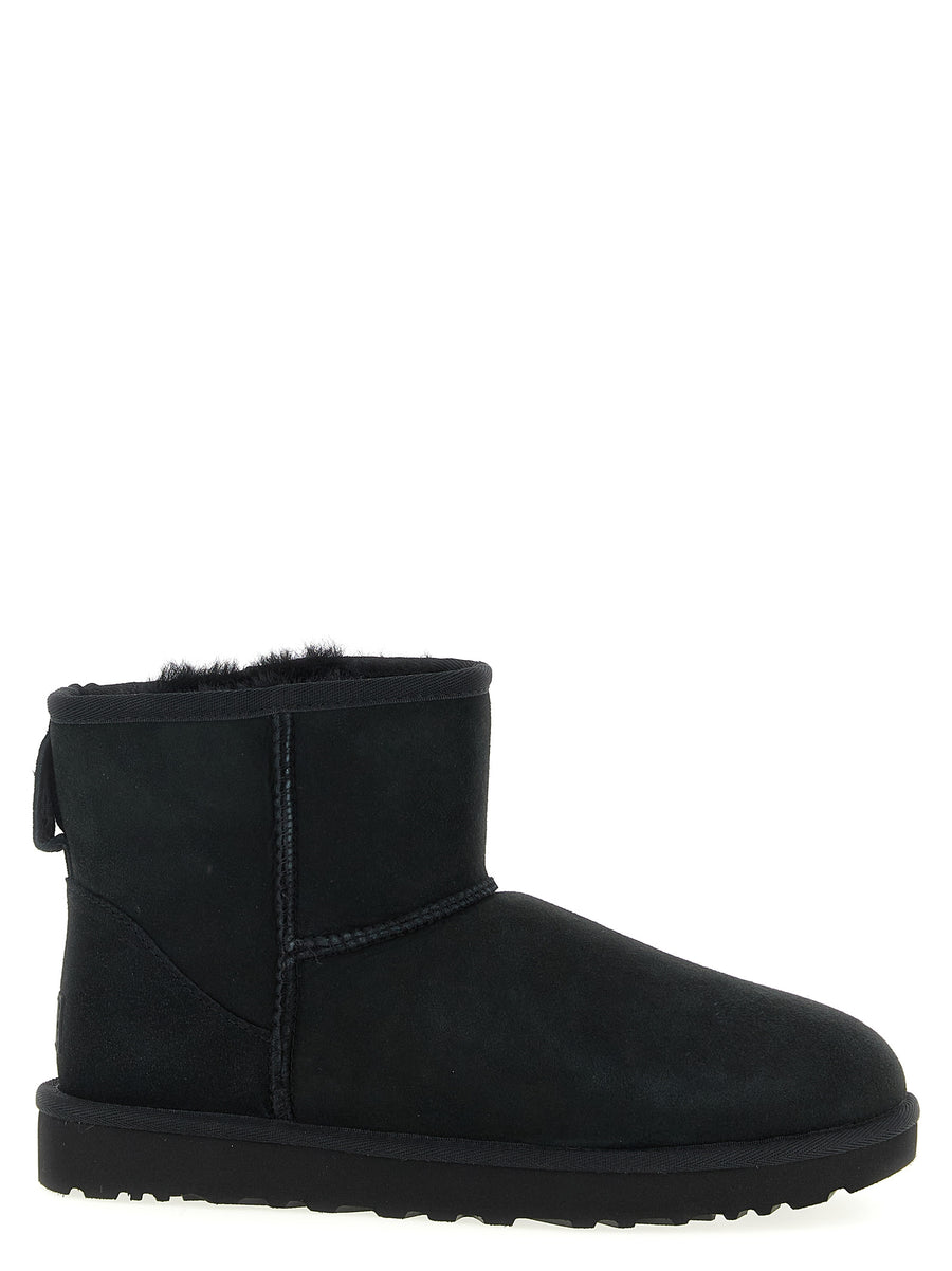UGG Classic Mini II Ankle Boots Moisture-Resistant Suede With Plush Sheepskin Lining For Women