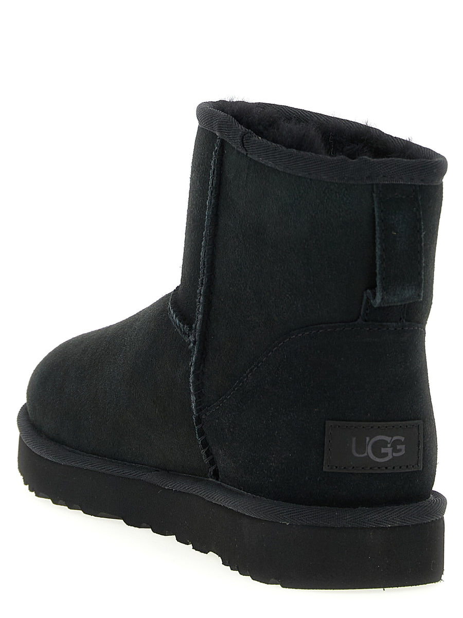 UGG Classic Mini II Ankle Boots Moisture-Resistant Suede With Plush Sheepskin Lining For Women