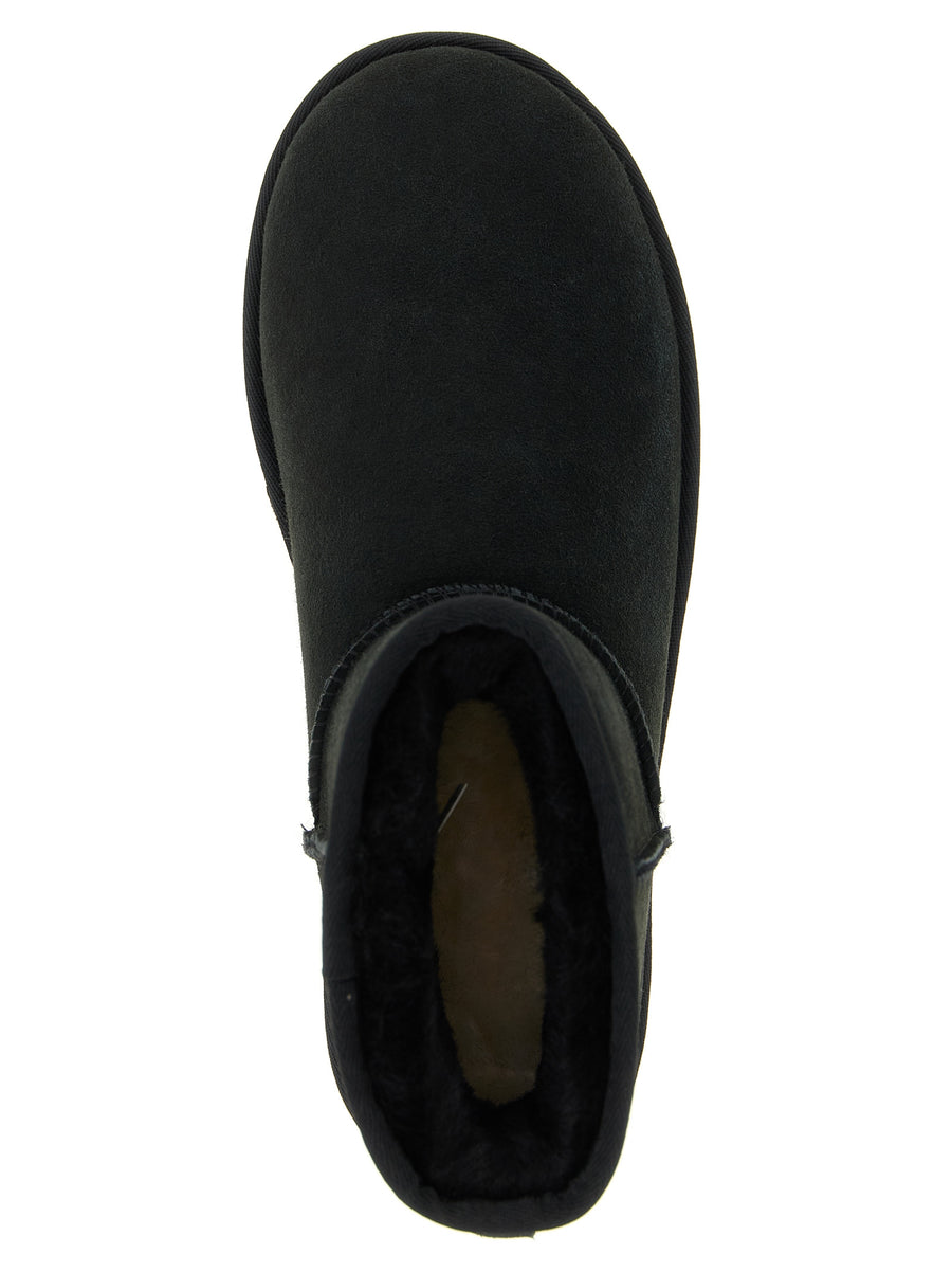 UGG Classic Mini II Ankle Boots Moisture-Resistant Suede With Plush Sheepskin Lining For Women