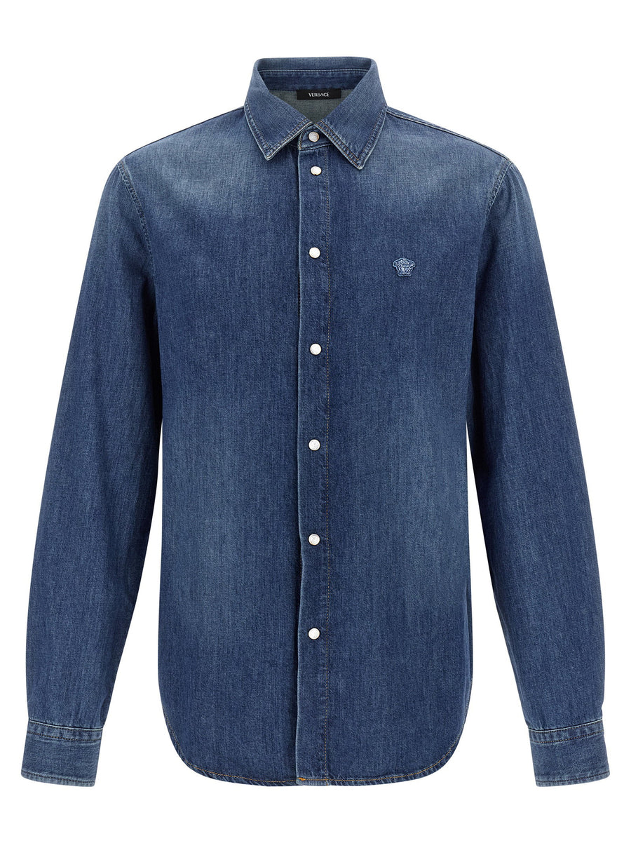 Versace Medusa Patch Shirt