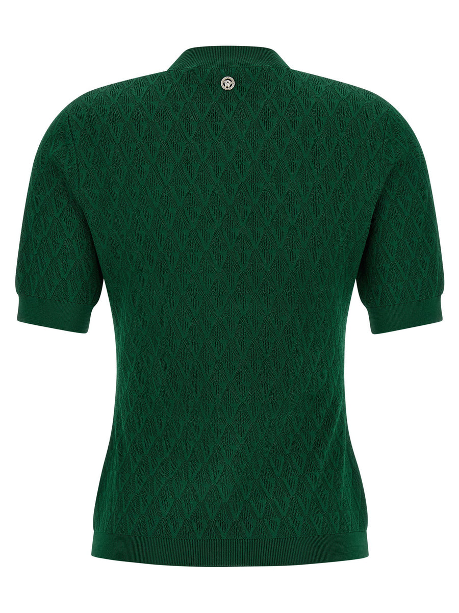 Versace V-pattern T-shirt