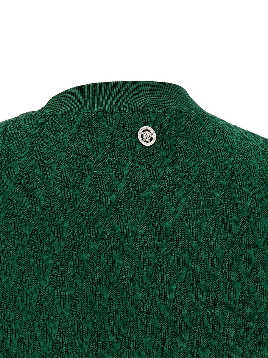 Versace V-pattern T-shirt