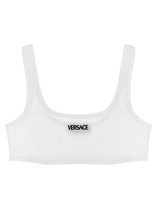 Versace Logo Bra