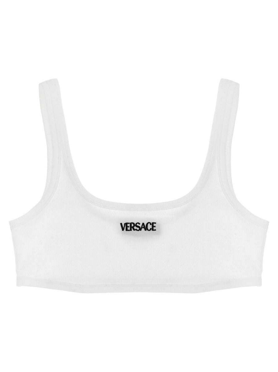 Versace Logo Bra