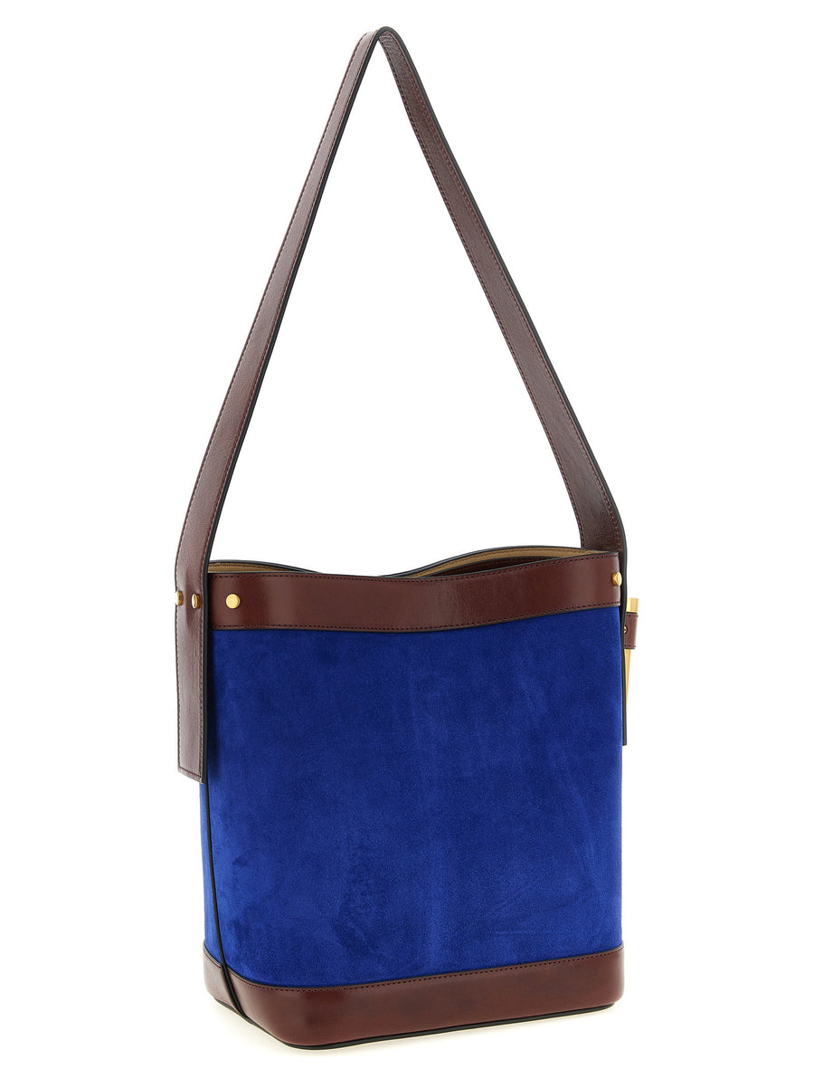 Versace Pivot Small Bucket Bag