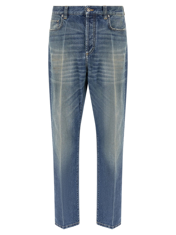 Versace Distressed Jeans
