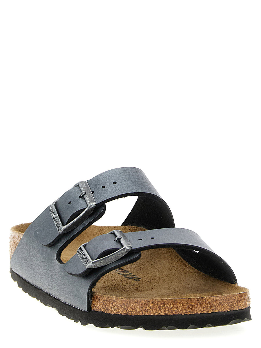 Birkenstock Arizona Bs Sandals Black Birko Flor Narrow EU Unisex