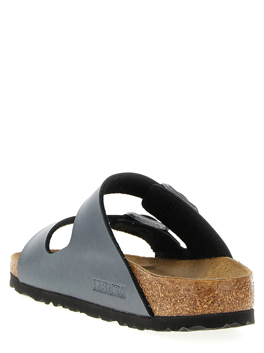 Birkenstock Arizona Bs Sandals Black Birko Flor Narrow EU Unisex