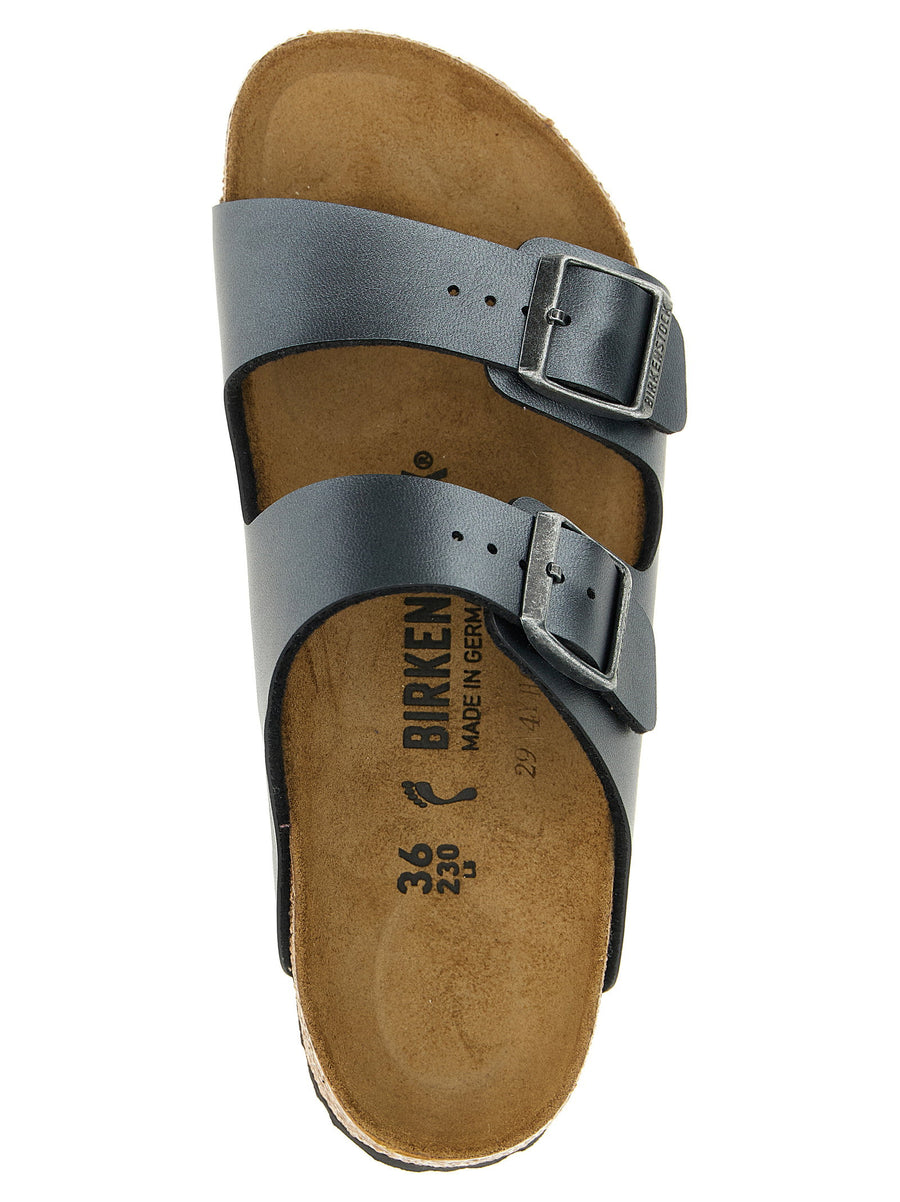 Birkenstock Arizona Bs Sandals Black Birko Flor Narrow EU Unisex