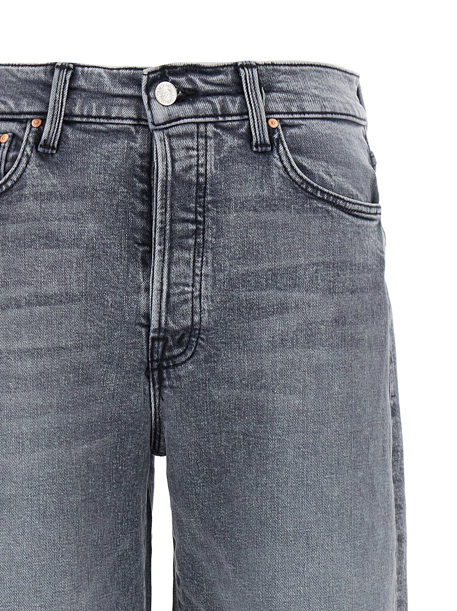 Mother The Ditcher Roller Sneak Jeans