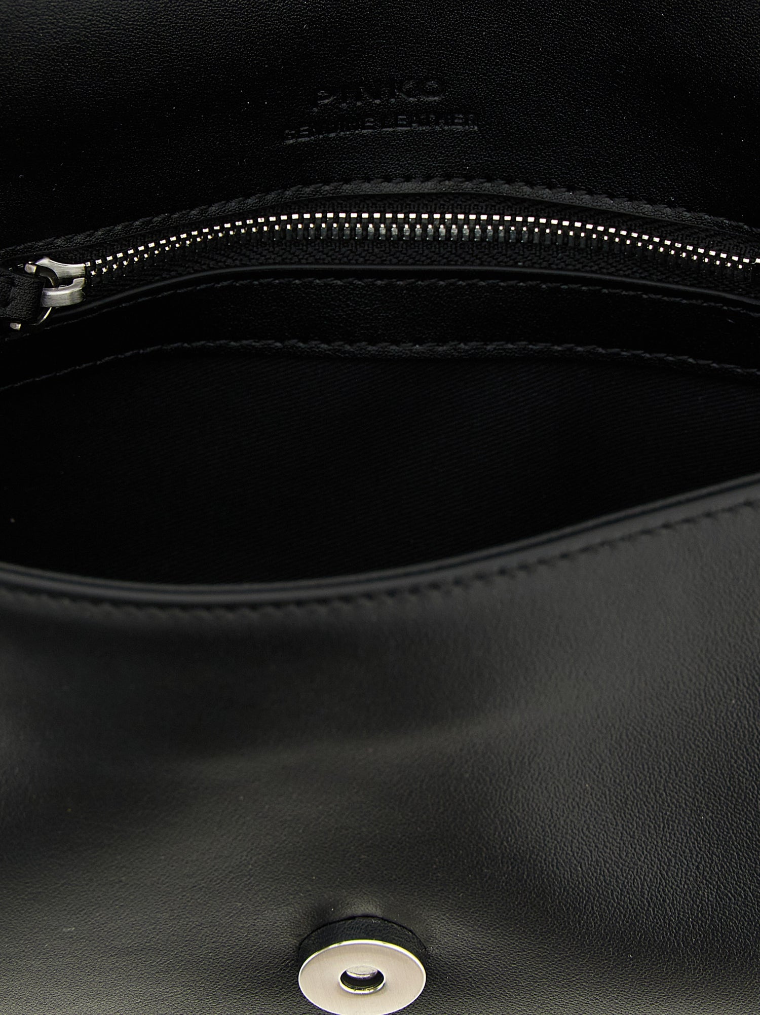 Pinko Mini Love Slouchy Shoulder Bag