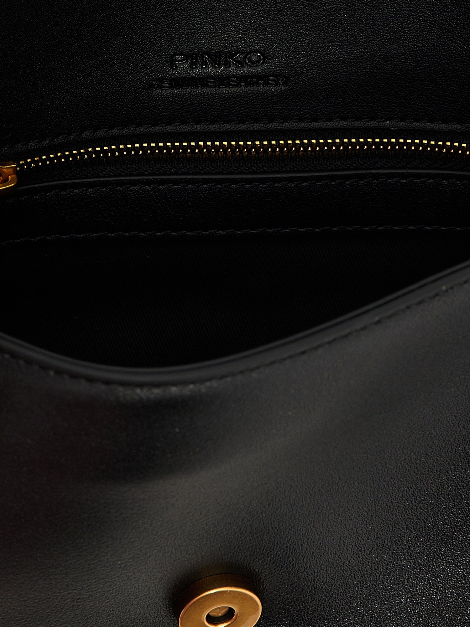 Pinko Mini Love Slouchy Shoulder Bag