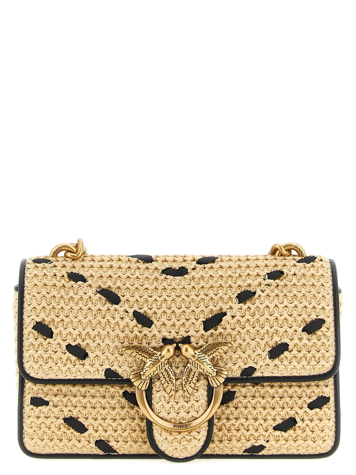 Pinko Mini Love One Light Crossbody Bag