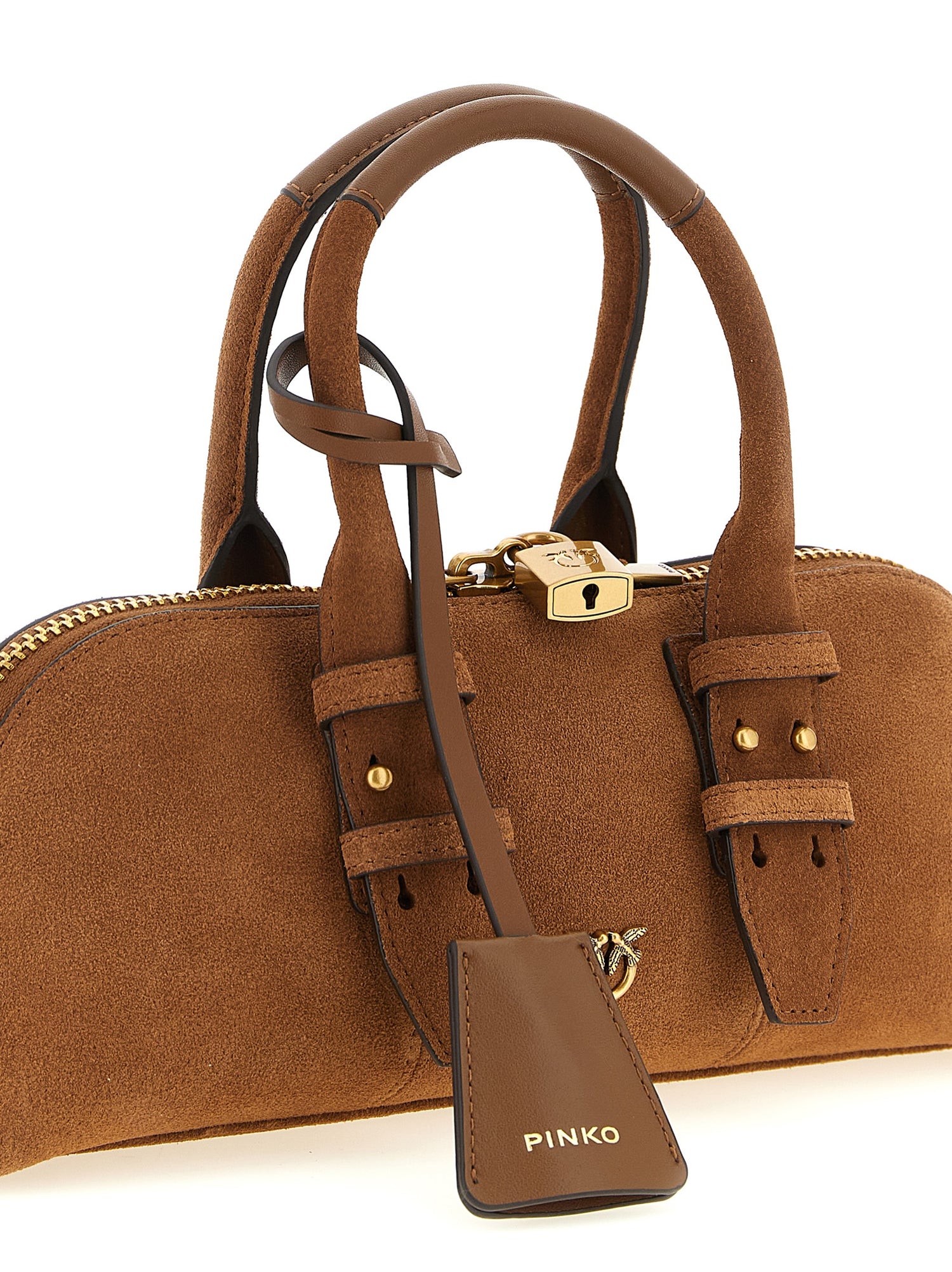 Pinko Bowling Baguette Shoulder Bag