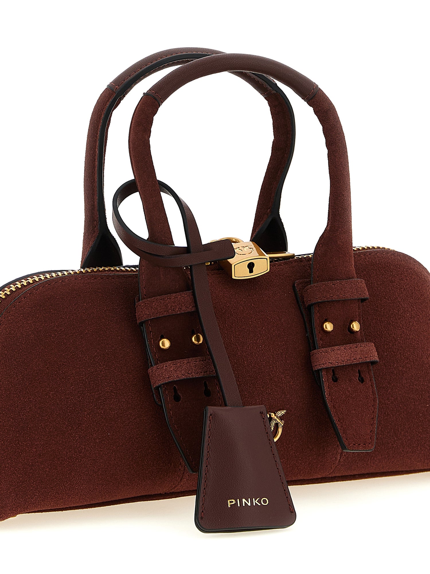 Pinko Bowling Baguette Shoulder Bag
