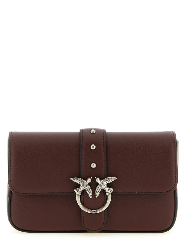 Pinko Baby Love One Slouchy Small Shoulder Bag