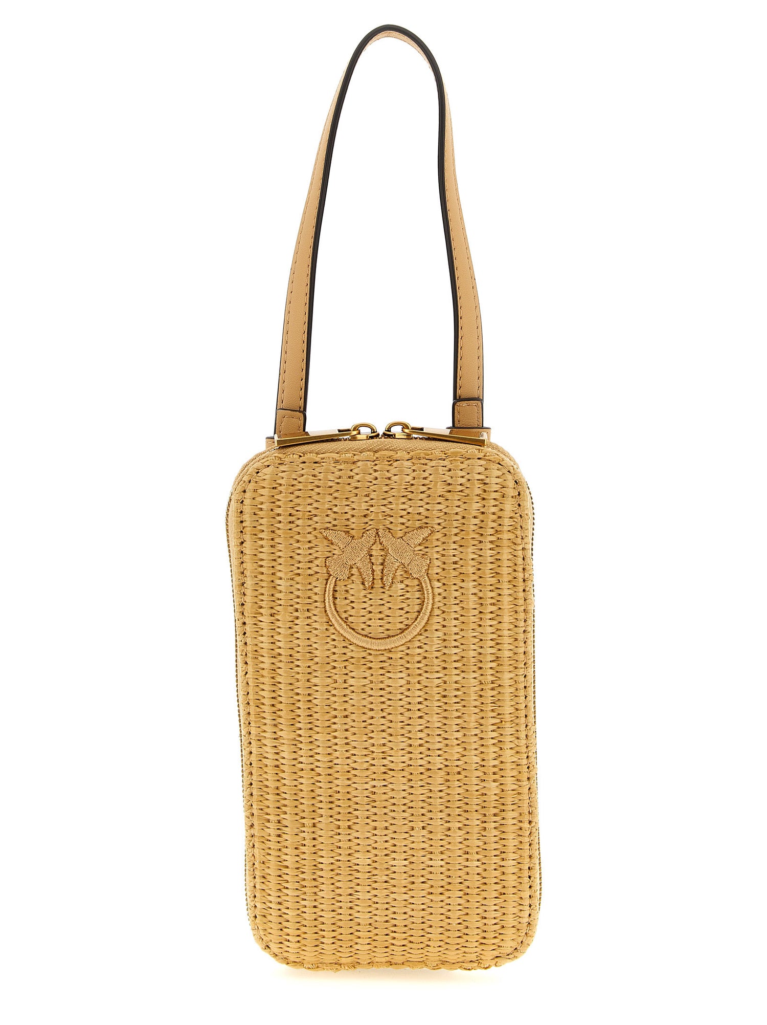 Pinko Raffia Smartphone Holder