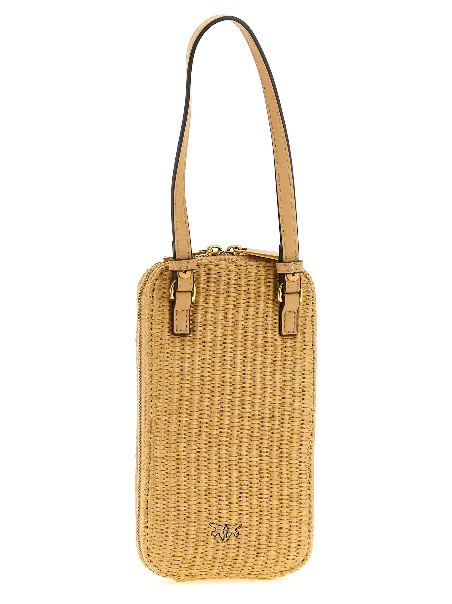 Pinko Raffia Smartphone Holder