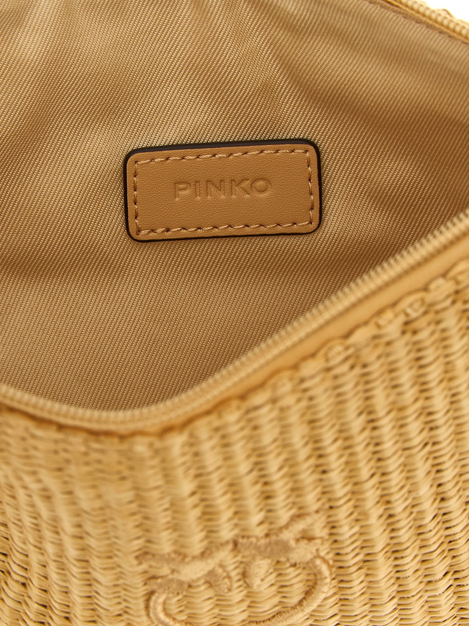 Pinko Raffia Clutch