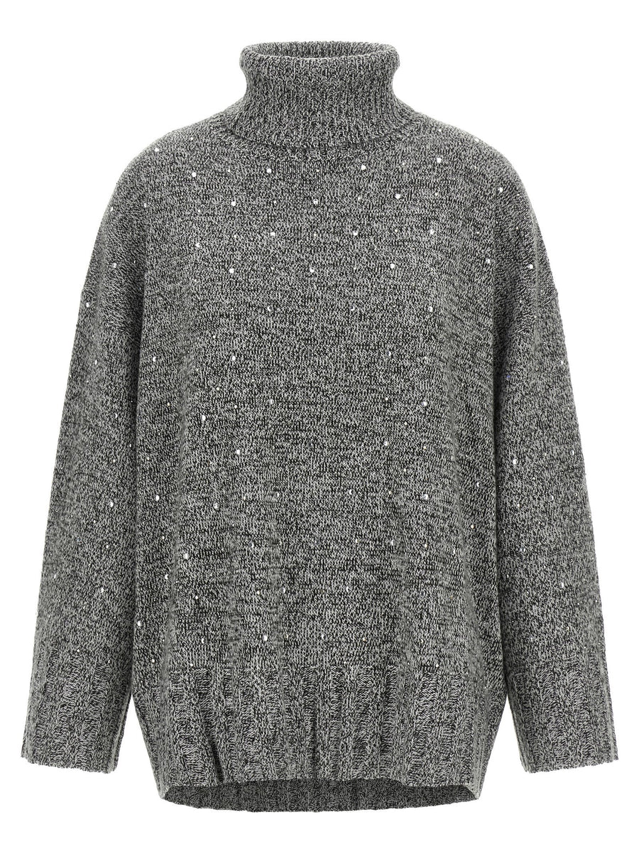 Pinko Crystal Turtleneck Sweater