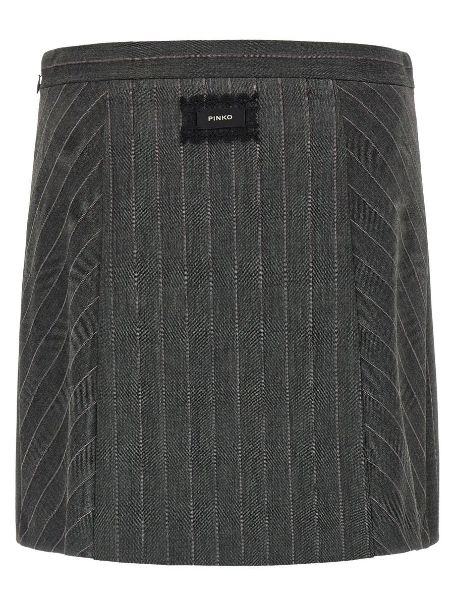 Pinko Pinstripe Skirt