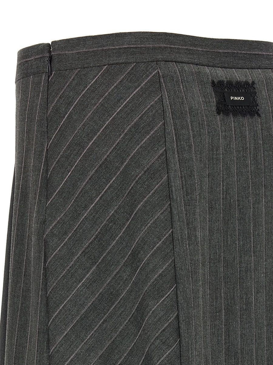 Pinko Pinstripe Skirt