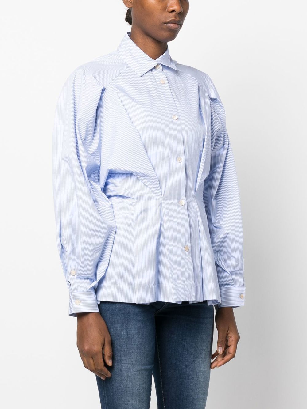 Palmer/Harding Striped cotton shirt