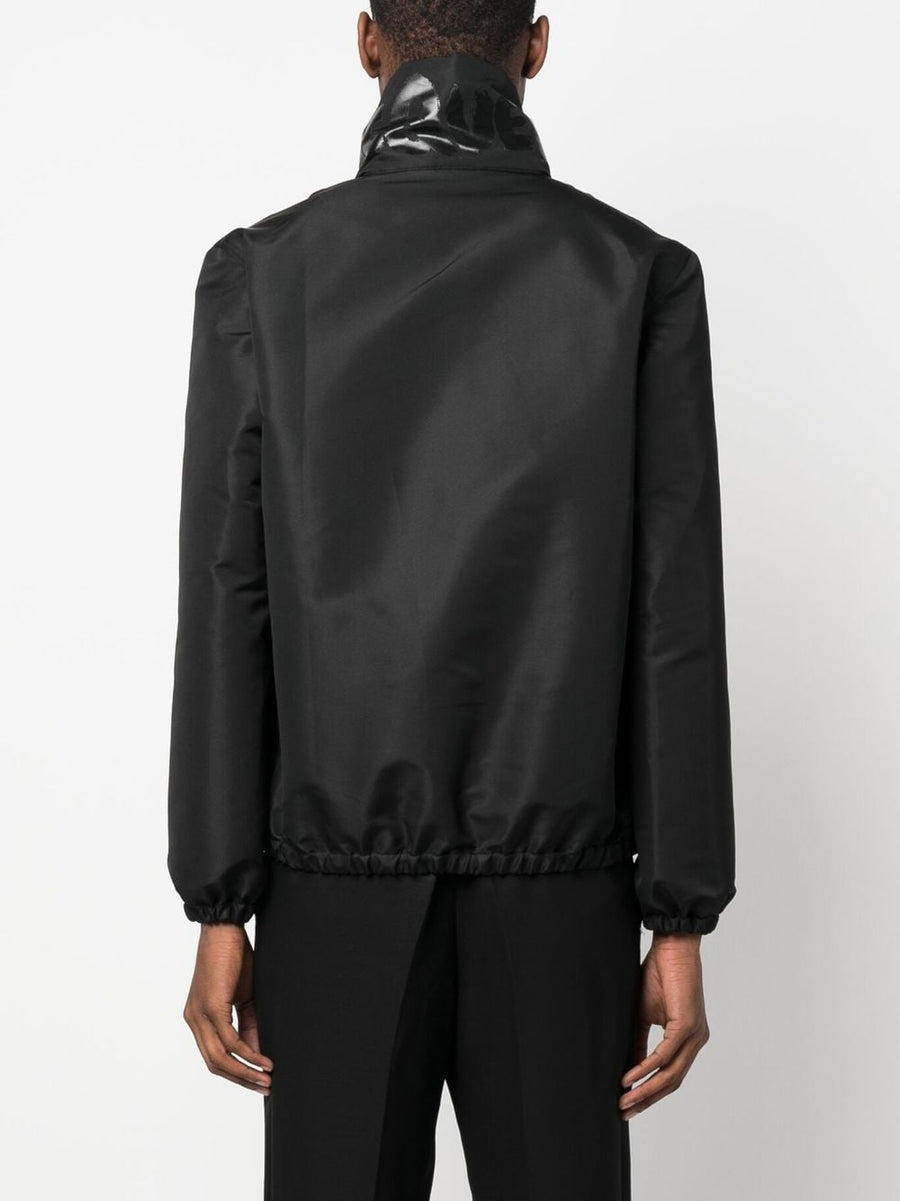 Alexander McQueen Graffiti Print Zip Up Jacket For Men With Luxury Craftsmanship And Streetwear Edge