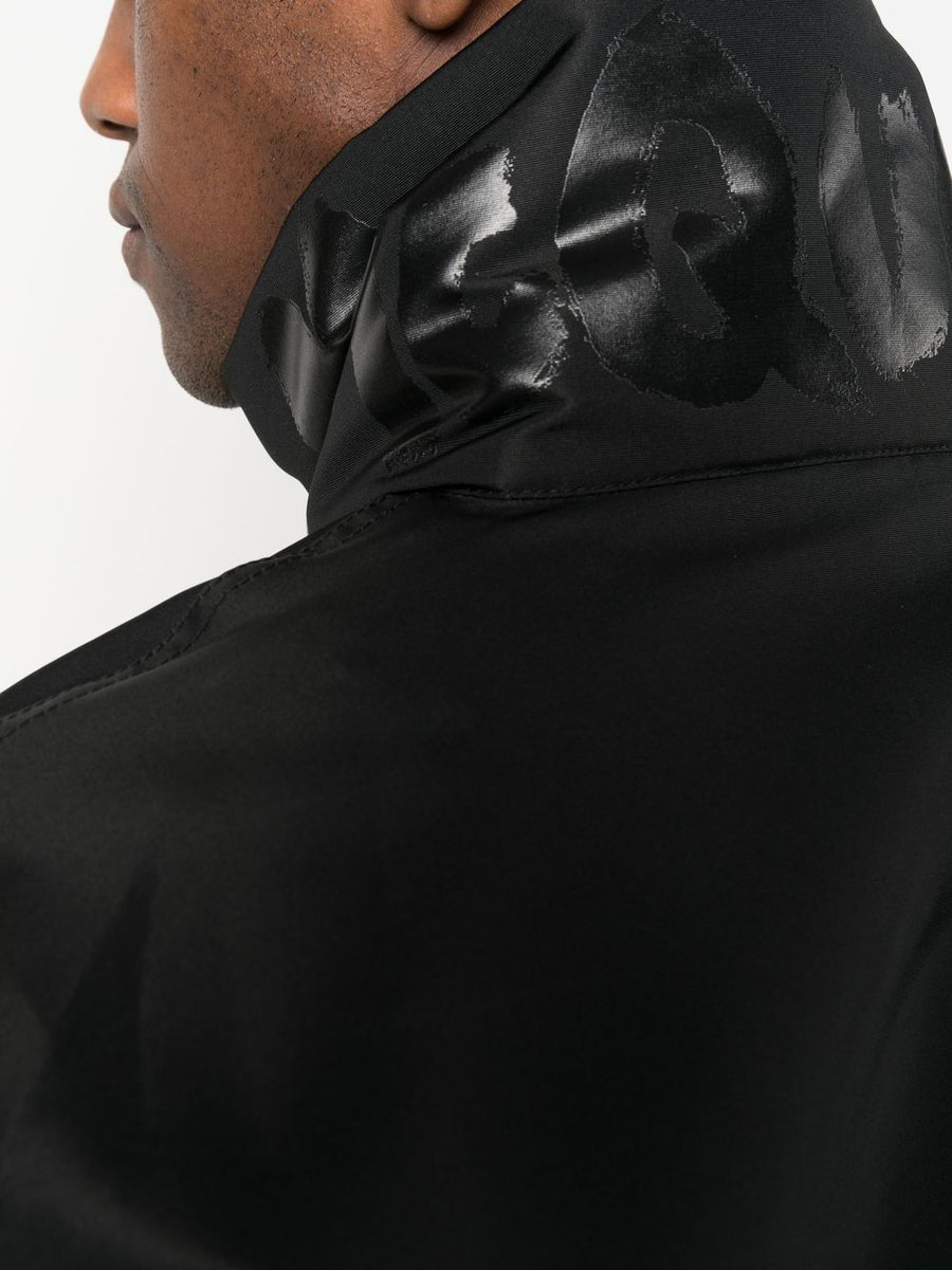 Alexander McQueen Graffiti Print Zip Up Jacket For Men With Luxury Craftsmanship And Streetwear Edge