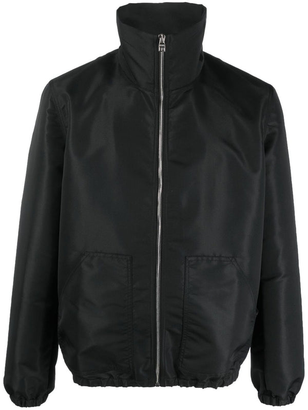 Alexander McQueen Graffiti-print zip-up Jacket