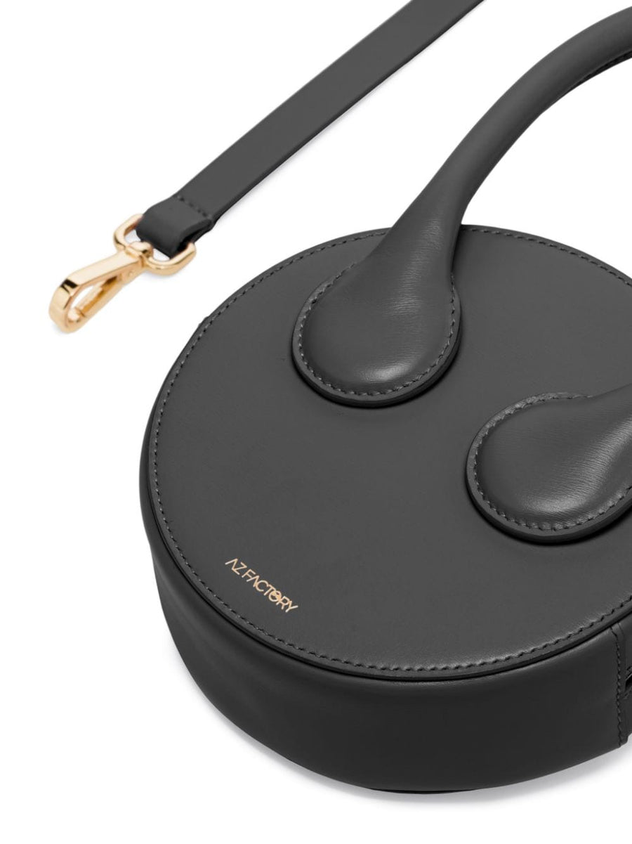 Round Cake Tote Bag Az Factory By Ester Manas Luxurious Calfskin Compact Crossbody Clutch For Women