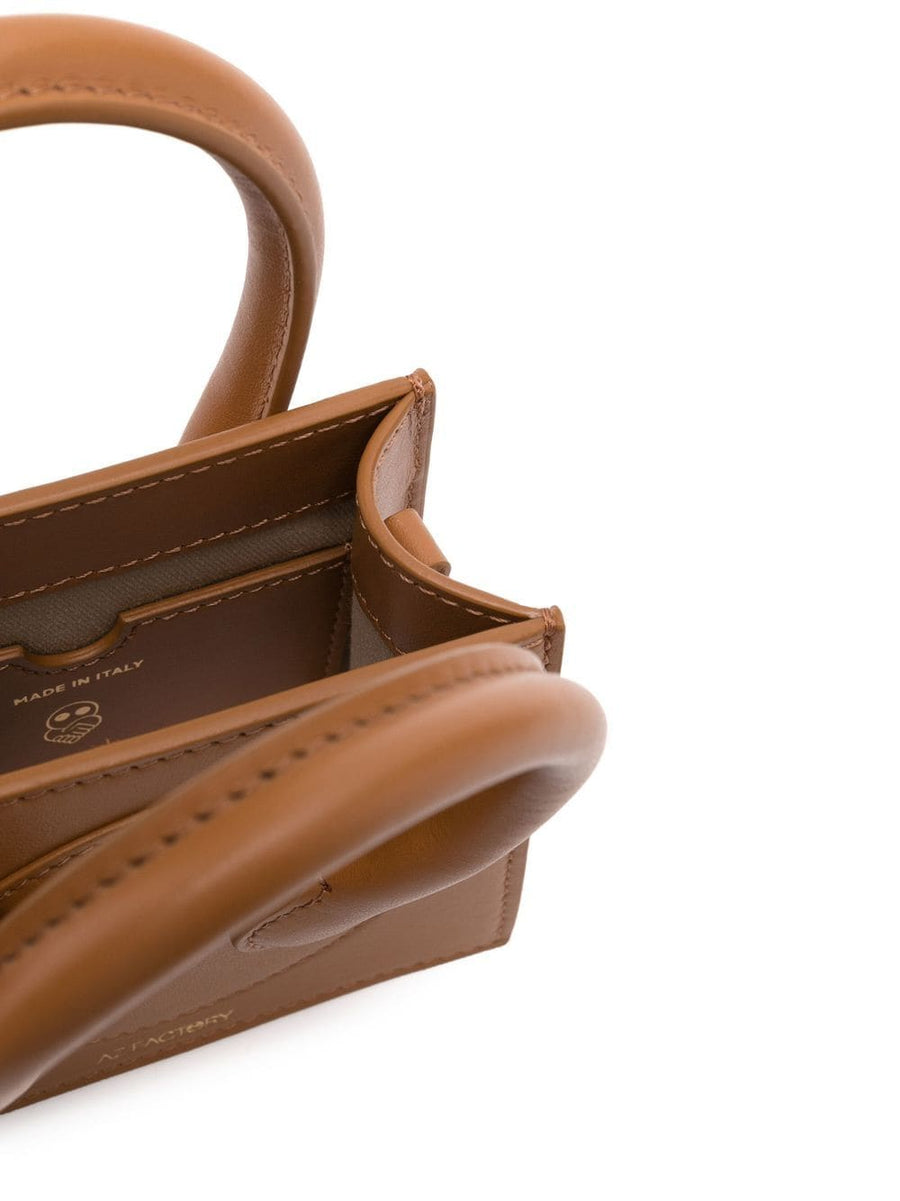 Az Factory Cake Tote Bag By Ester Manas Premium Calf Leather Crossbody For Women