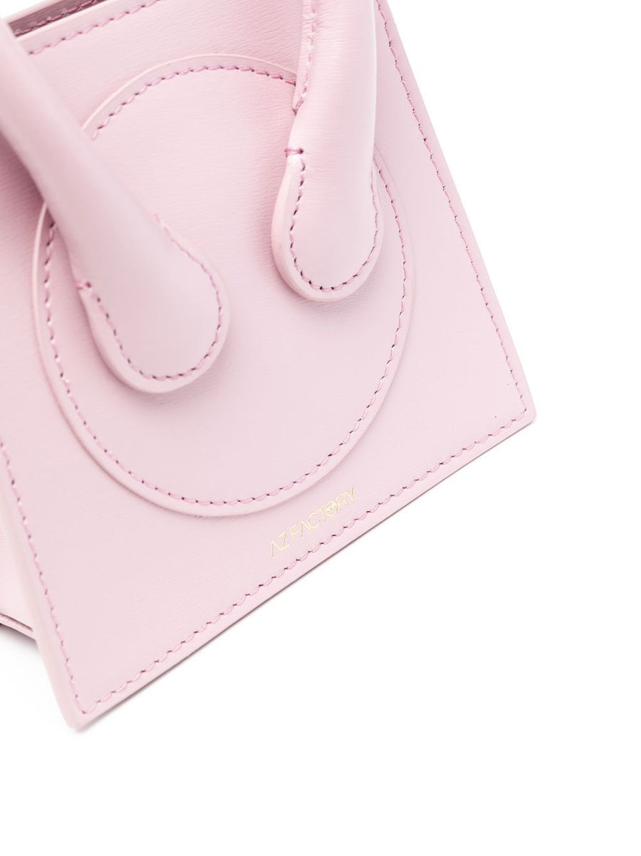AZ Factory Cake Mini Tote Bag Ester Manas Calfskin Pink One Size Day To Night Luxury For Women