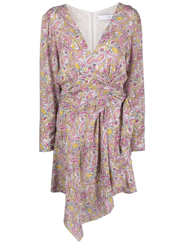 Iro Taro short wrap dress