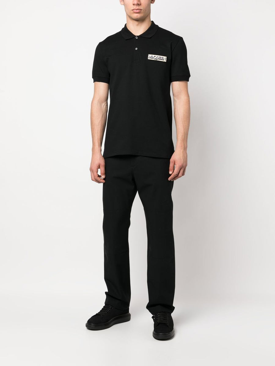 Alexander McQueen Drawstring Hem Cotton Trousers For Men - Organic Cotton, Adjustable Hem, Versatile Luxury