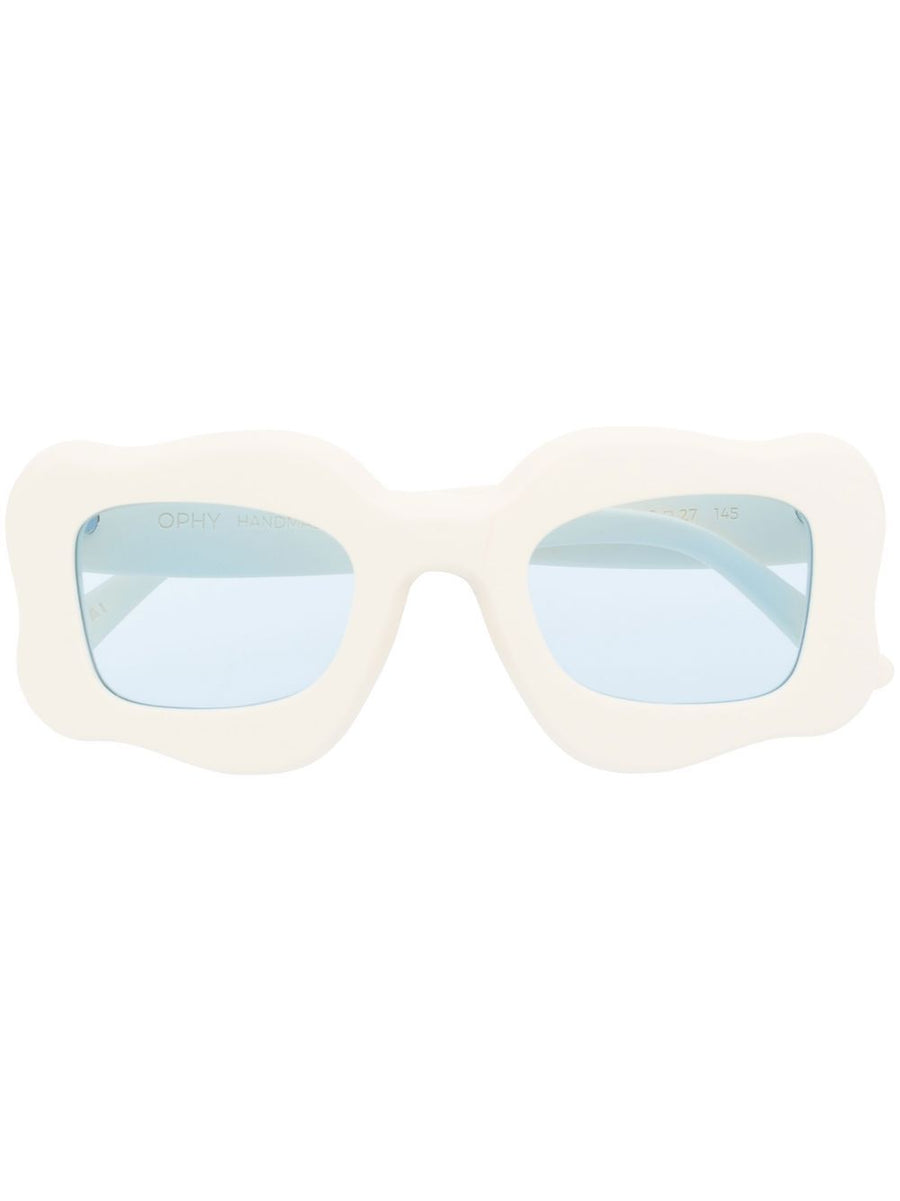 Bonsai oversized curved-frame sunglasses