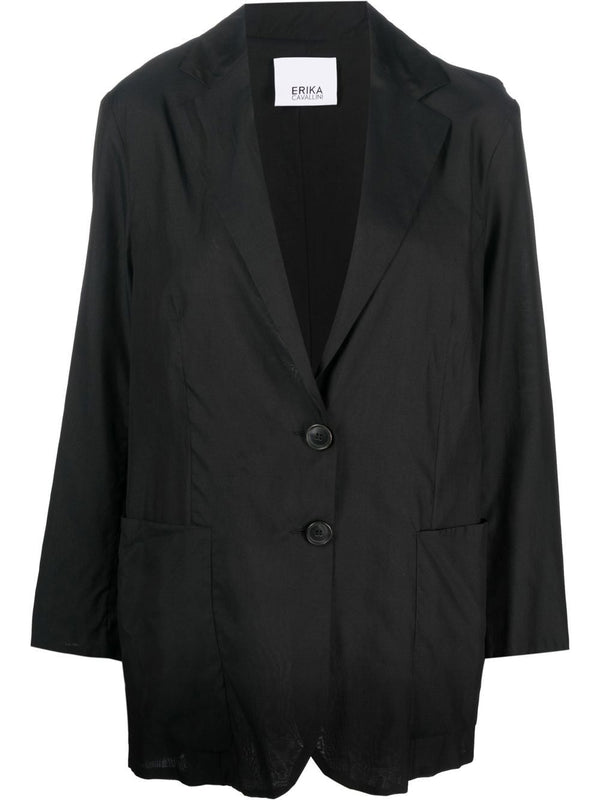 Erika Cavallini Semi-Couture Silk blend jacket