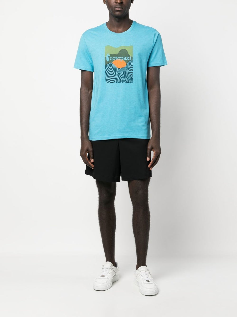 Cotopaxi Organic Cotton T Shirt Eco Friendly Graphic Print For Men And Unisex Everyday Wear