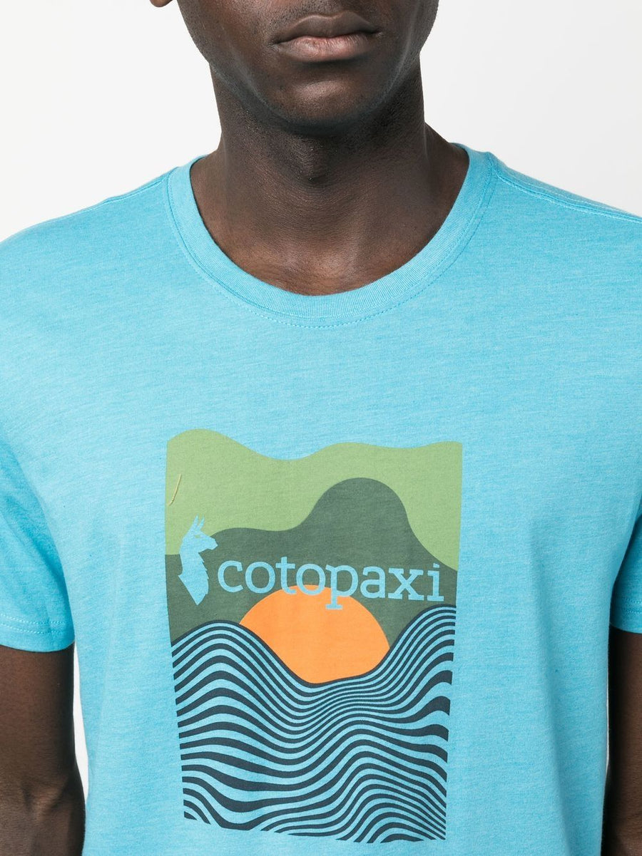 Cotopaxi Organic Cotton T Shirt Eco Friendly Graphic Print For Men And Unisex Everyday Wear