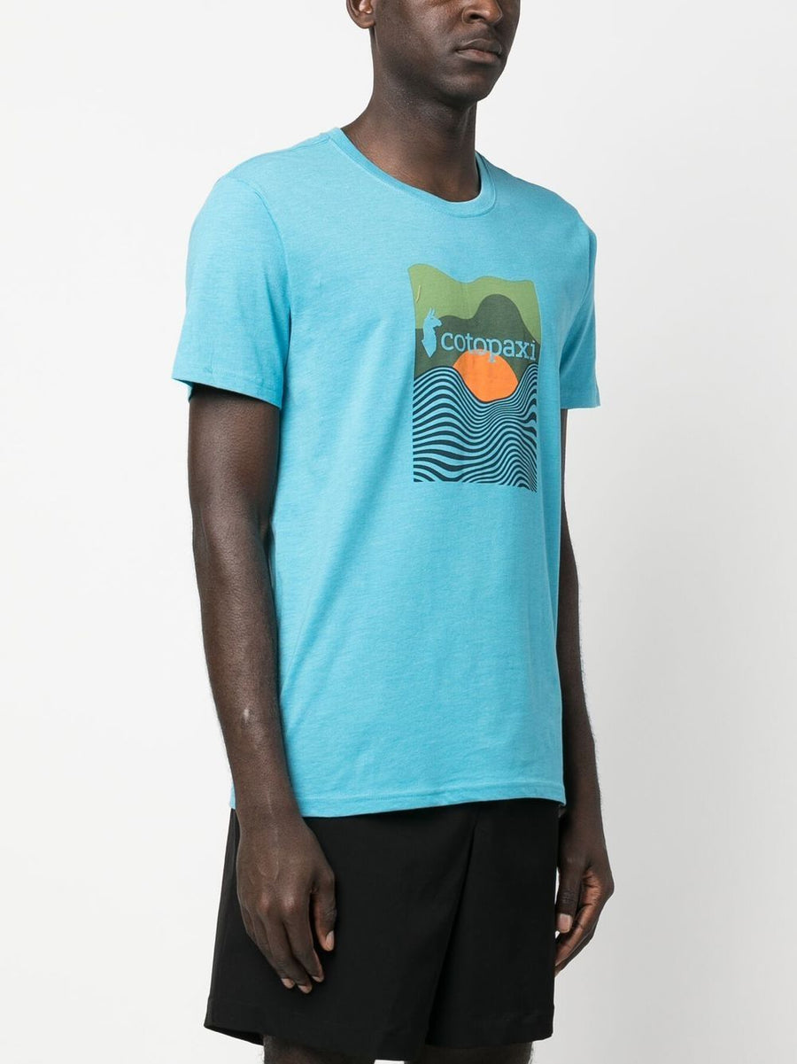 Cotopaxi Organic Cotton T Shirt Eco Friendly Graphic Print For Men And Unisex Everyday Wear