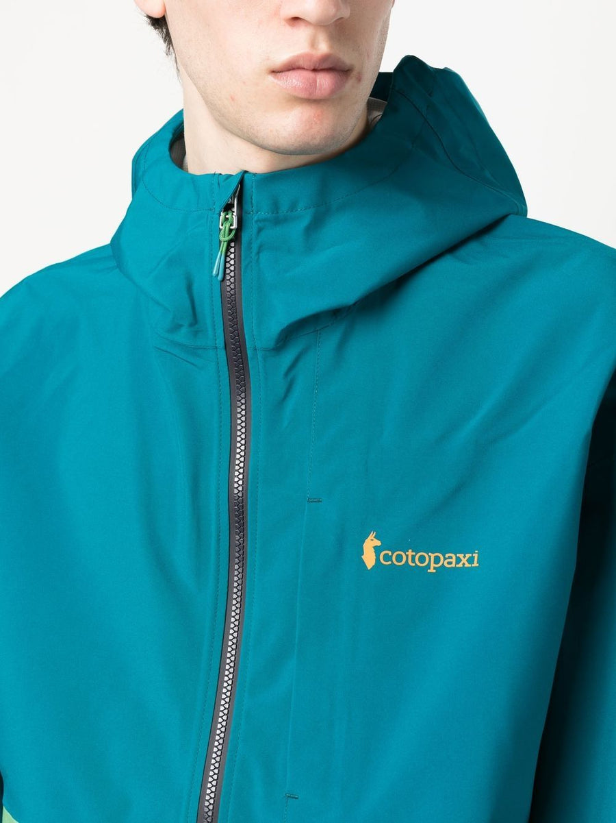 Cotopaxi Cielo Rain Jacket For Men Eco Friendly Lightweight Hooded Waterproof Breathable Shell