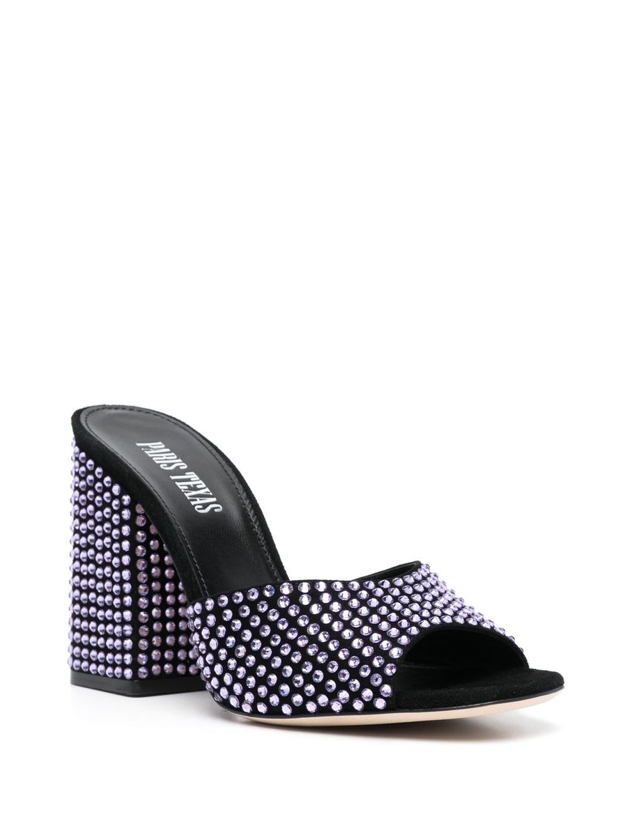 Paris Texas Holly Anja Crystal Embellished Sandals For Women Lux Evening Statement
