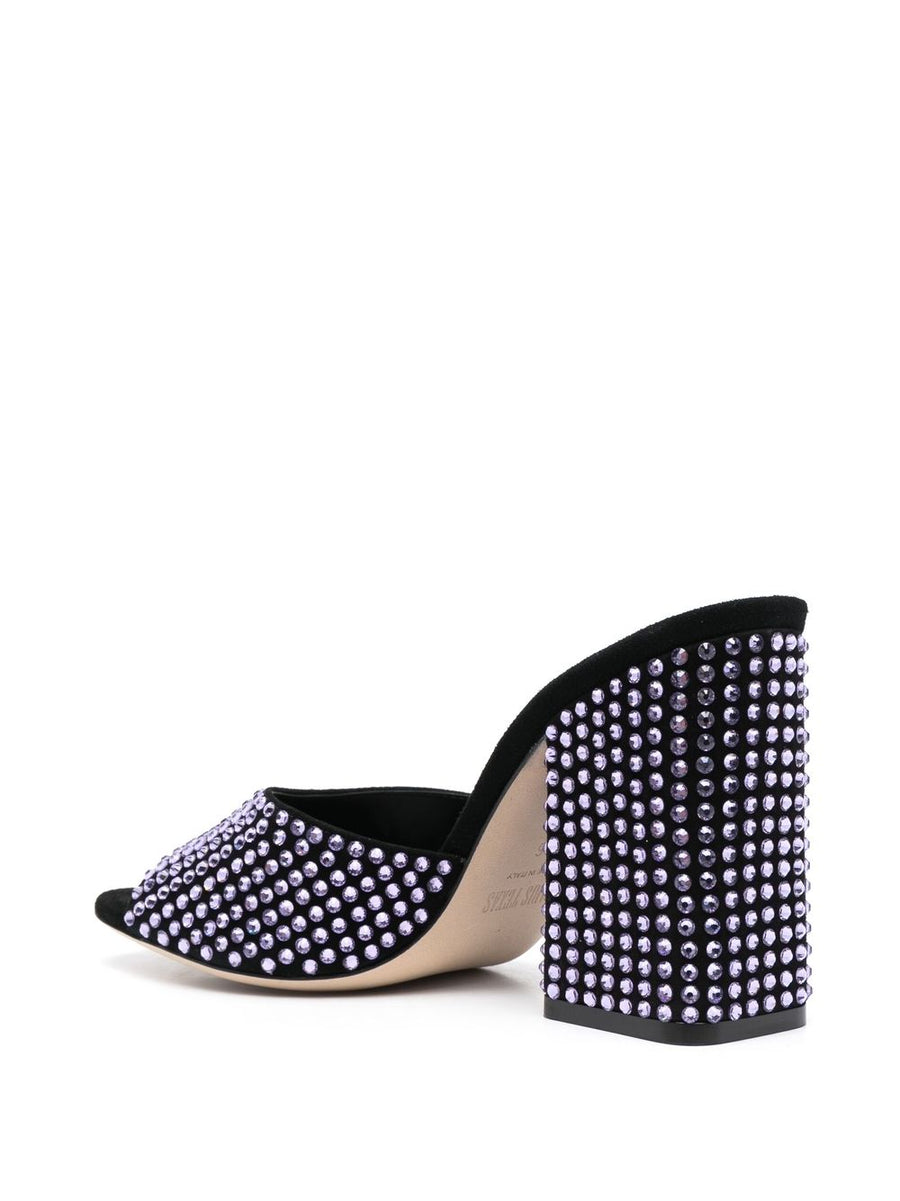 Paris Texas Holly Anja Crystal Embellished Sandals For Women Lux Evening Statement