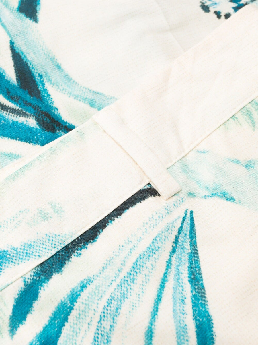 F.R.S 100% Cotton Printed Wide Leg Trousers For Women Mid Rise Comfort And Effortless Style