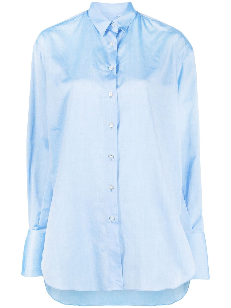 Finamore 1925 Napoli Mussola Cotton Shirt For Women Lightweight Warm Weather Comfort And Versatility