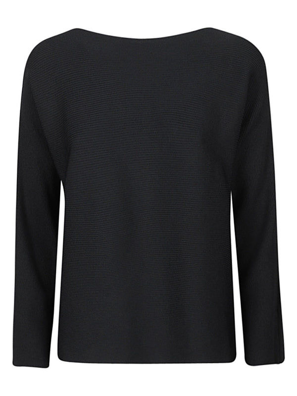 Liviana Conti Ribbed viscose sweater