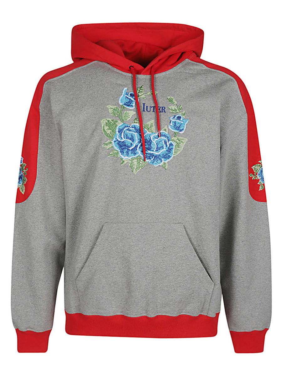 Iuter Printed 100 Percent Cotton Hoodie For Men With Soft Breathable All Season Comfort For Everyday Wear